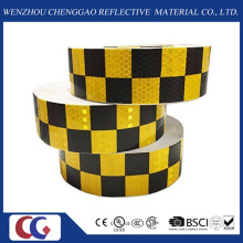 Double Colors Grid Design PVC 5 Cm Reflective Tape-Crystal Lattice Film